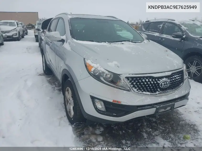 KNDPB3AC9E7625949 2014 Kia Sportage Lx