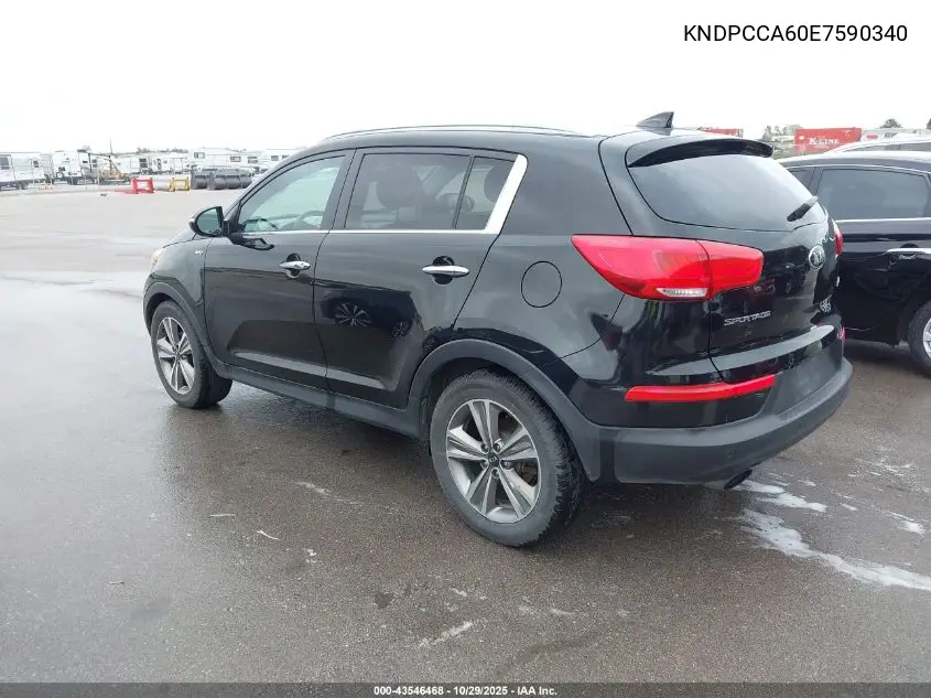 KNDPCCA60E7590340 2014 Kia Sportage Sx