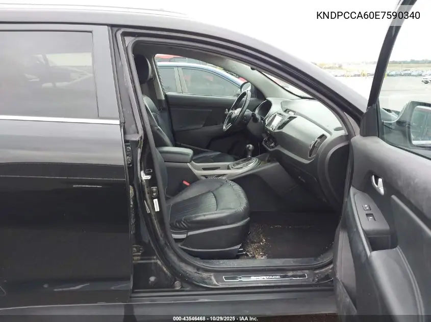 KNDPCCA60E7590340 2014 Kia Sportage Sx