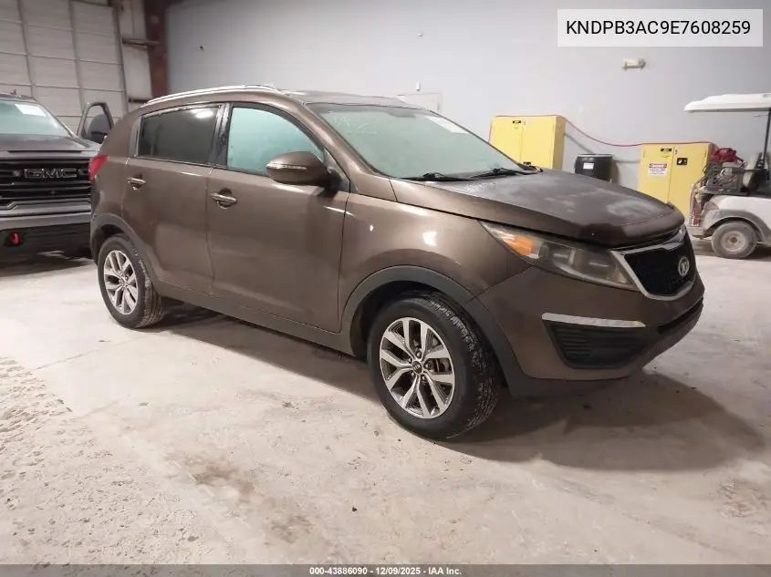 KNDPB3AC9E7608259 2014 Kia Sportage Lx