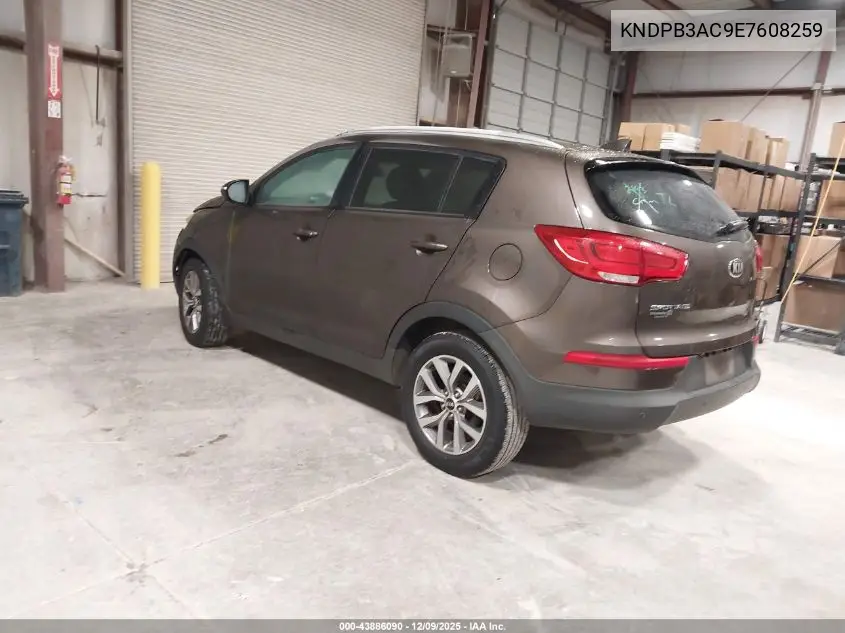 KNDPB3AC9E7608259 2014 Kia Sportage Lx