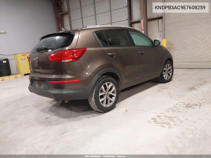 KNDPB3AC9E7608259 2014 Kia Sportage Lx