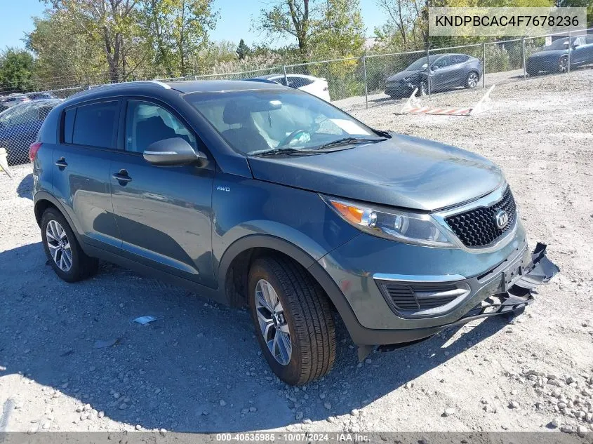 KNDPBCAC4F7678236 2015 Kia Sportage Lx