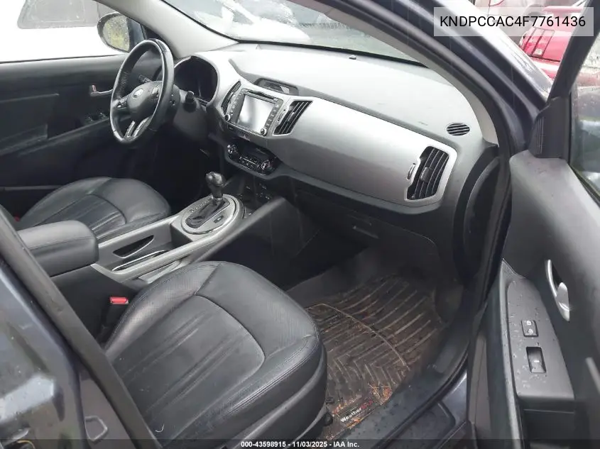 KNDPCCAC4F7761436 2015 Kia Sportage Ex