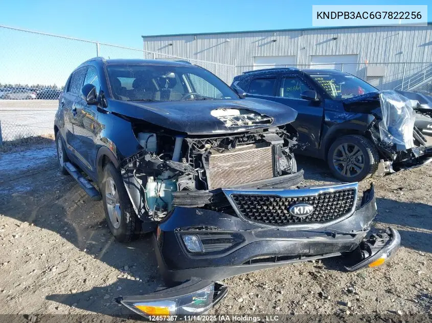 KNDPB3AC6G7822256 2016 Kia Sportage Lx