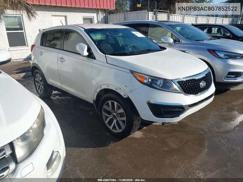 KNDPB3AC8G7852522 2016 Kia Sportage Lx
