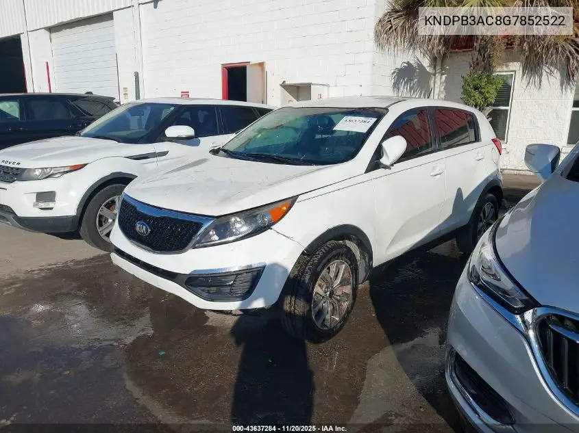 KNDPB3AC8G7852522 2016 Kia Sportage Lx
