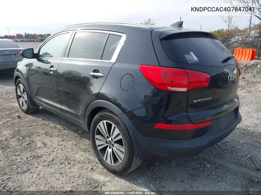 KNDPCCAC4G7847041 2016 Kia Sportage Ex