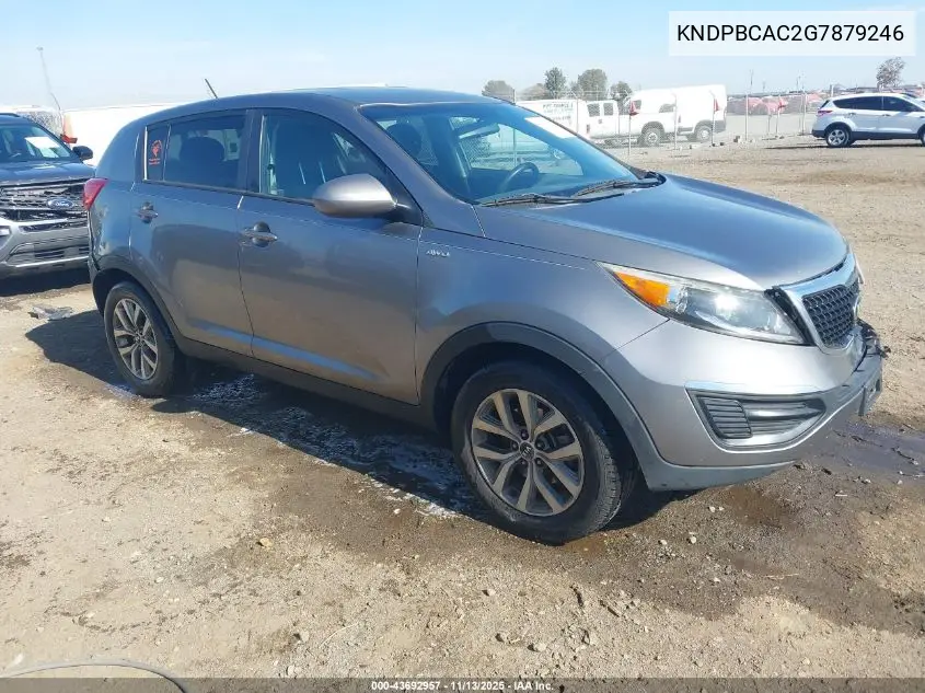 KNDPBCAC2G7879246 2016 Kia Sportage Lx