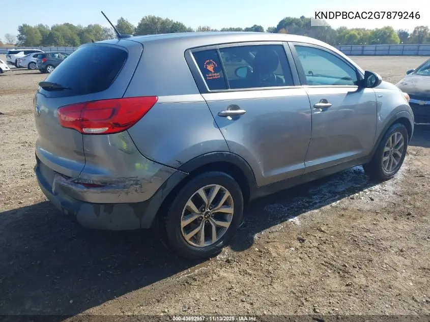 KNDPBCAC2G7879246 2016 Kia Sportage Lx