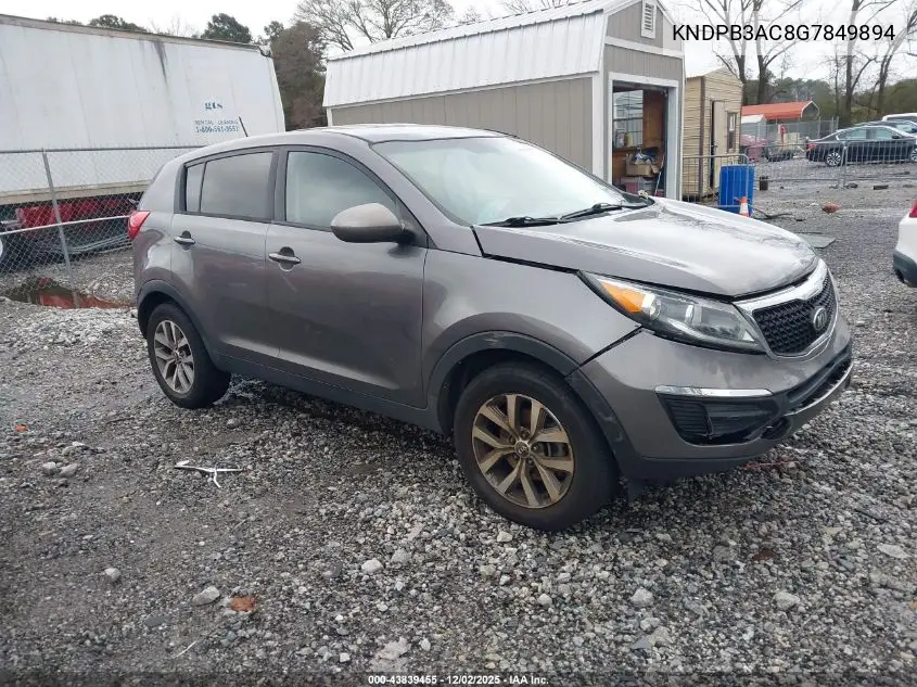 KNDPB3AC8G7849894 2016 Kia Sportage Lx