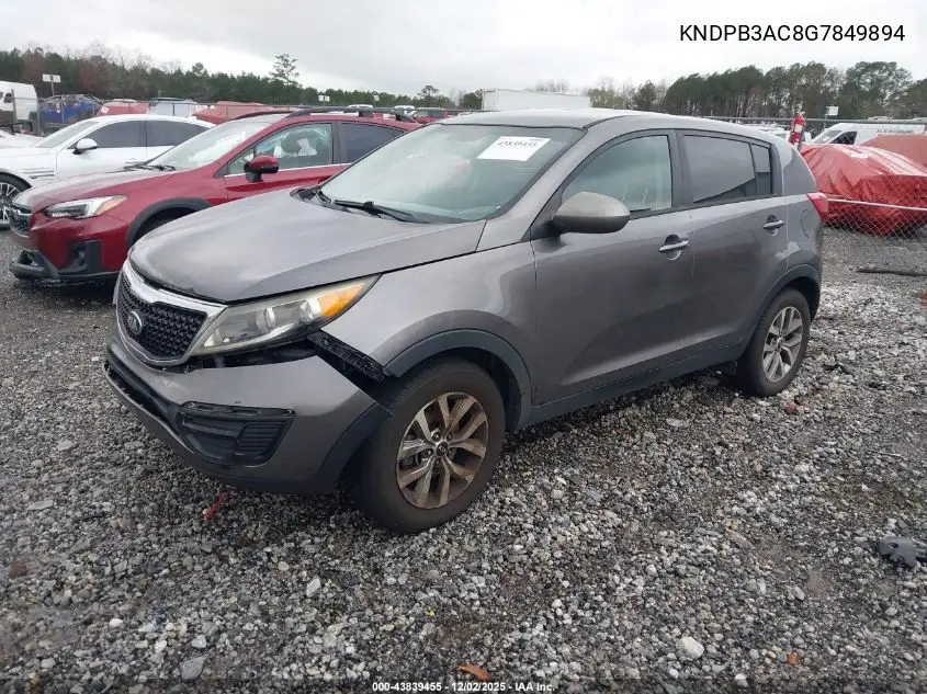 KNDPB3AC8G7849894 2016 Kia Sportage Lx