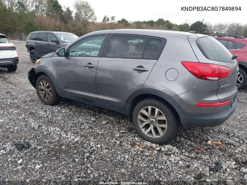 KNDPB3AC8G7849894 2016 Kia Sportage Lx
