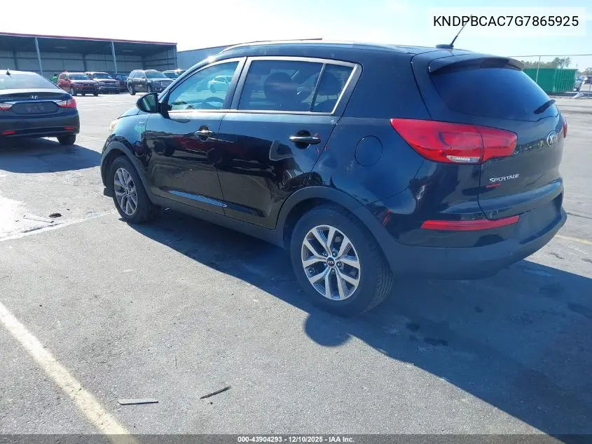 KNDPBCAC7G7865925 2016 Kia Sportage Lx