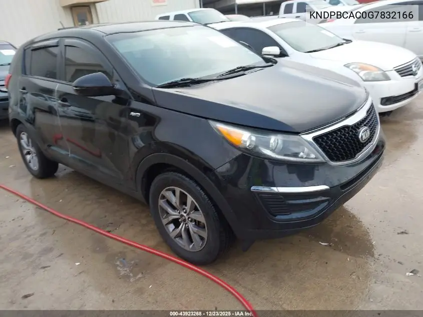 KNDPBCAC0G7832166 2016 Kia Sportage Lx