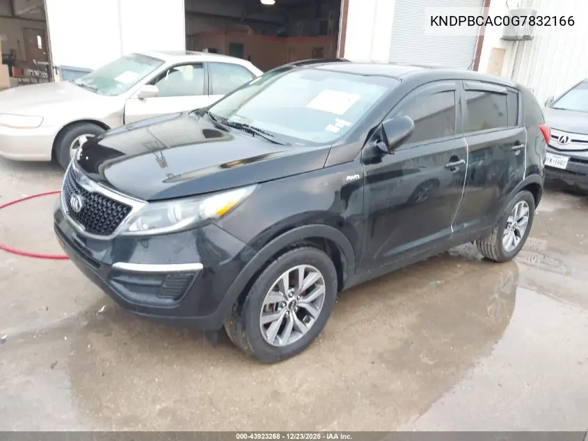 KNDPBCAC0G7832166 2016 Kia Sportage Lx