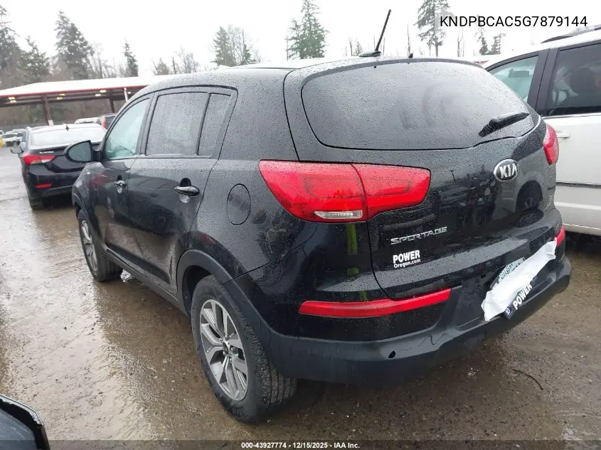 KNDPBCAC5G7879144 2016 Kia Sportage Lx