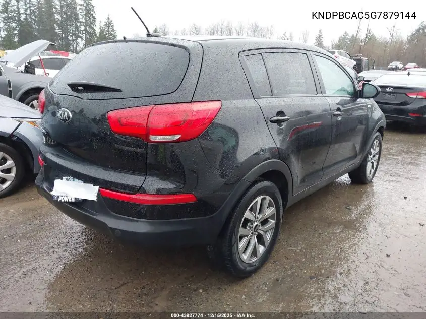 KNDPBCAC5G7879144 2016 Kia Sportage Lx