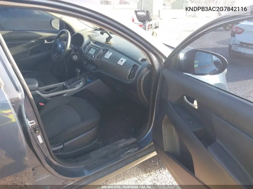 KNDPB3AC2G7842116 2016 Kia Sportage Lx