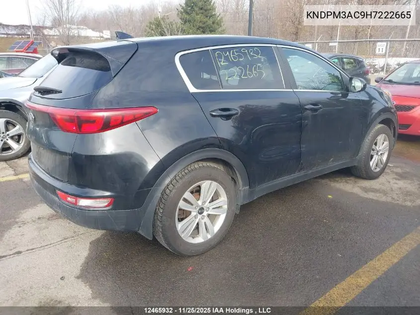 KNDPM3AC9H7222665 2017 Kia Sportage Lx