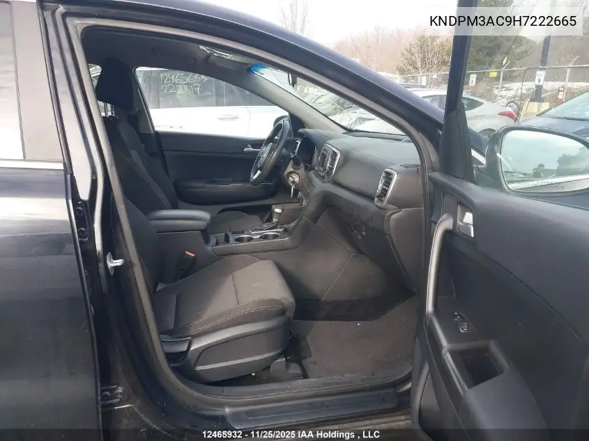 KNDPM3AC9H7222665 2017 Kia Sportage Lx