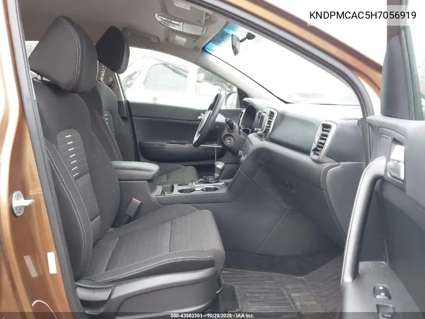 KNDPMCAC5H7056919 2017 Kia Sportage Lx
