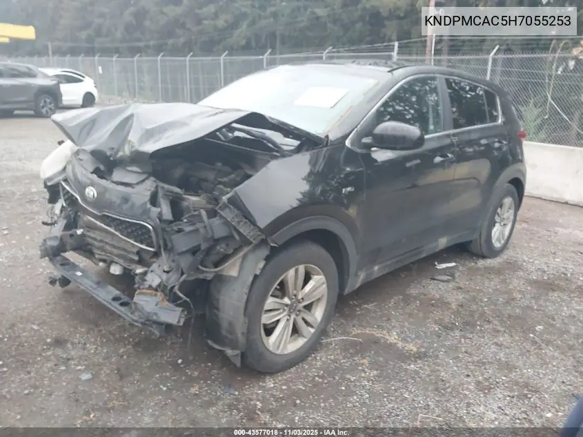 KNDPMCAC5H7055253 2017 Kia Sportage Lx