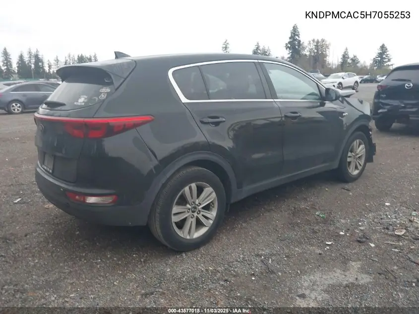 KNDPMCAC5H7055253 2017 Kia Sportage Lx