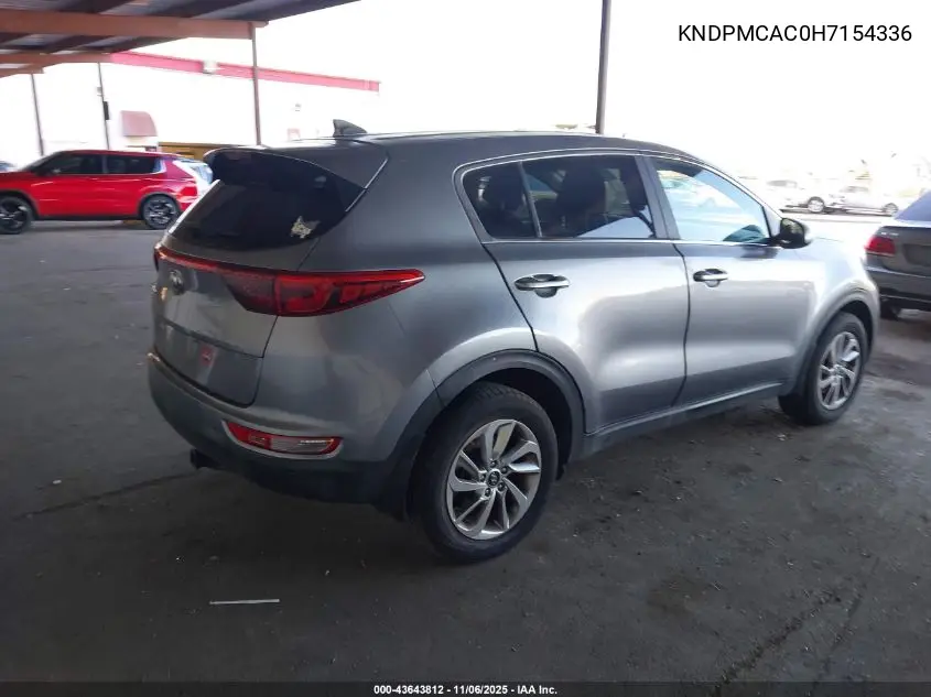 KNDPMCAC0H7154336 2017 Kia Sportage Lx