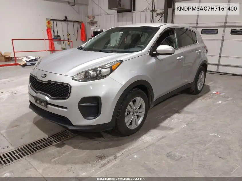 KNDPM3AC7H7161400 2017 Kia Sportage Lx