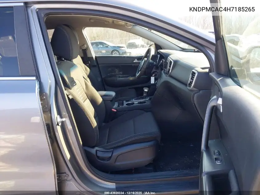 KNDPMCAC4H7185265 2017 Kia Sportage Lx