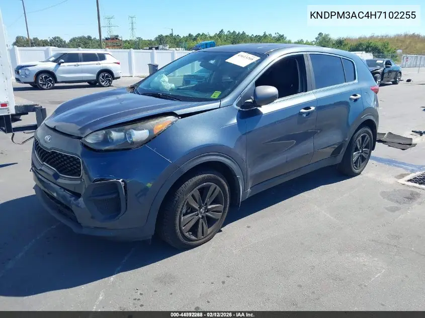 KNDPM3AC4H7102255 2017 Kia Sportage Lx