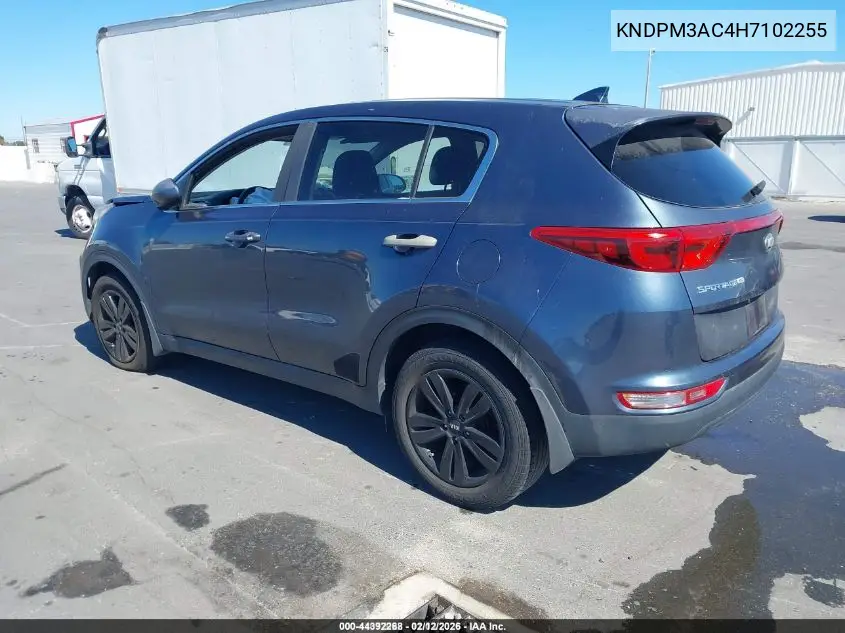 KNDPM3AC4H7102255 2017 Kia Sportage Lx
