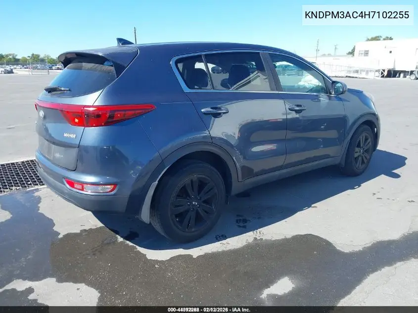 KNDPM3AC4H7102255 2017 Kia Sportage Lx