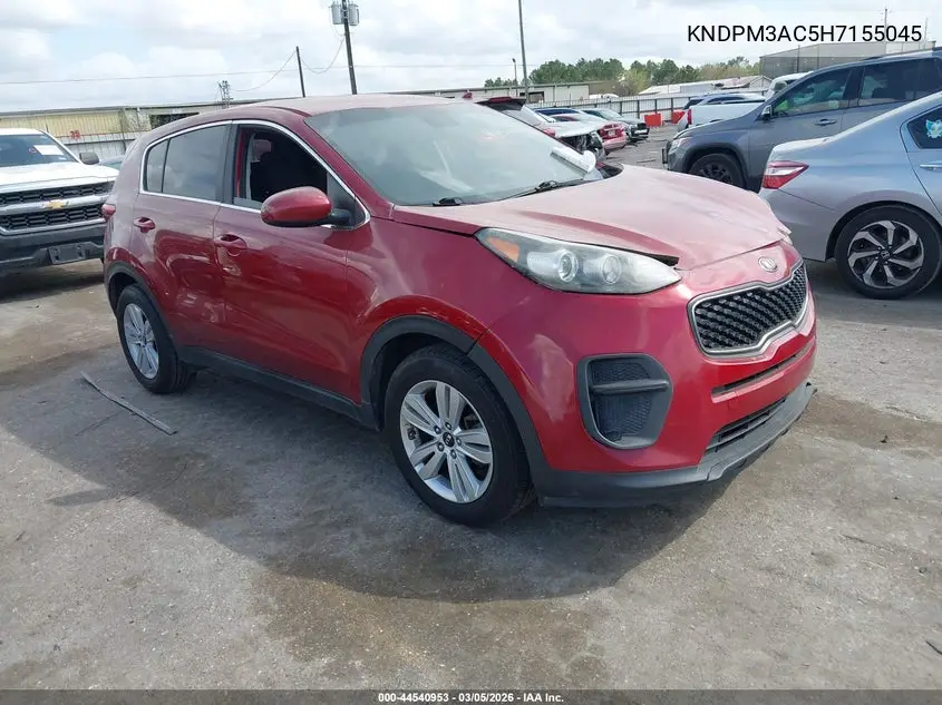 KNDPM3AC5H7155045 2017 Kia Sportage Lx
