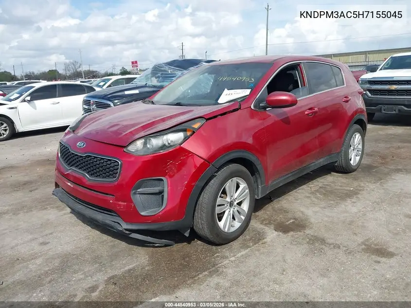 KNDPM3AC5H7155045 2017 Kia Sportage Lx