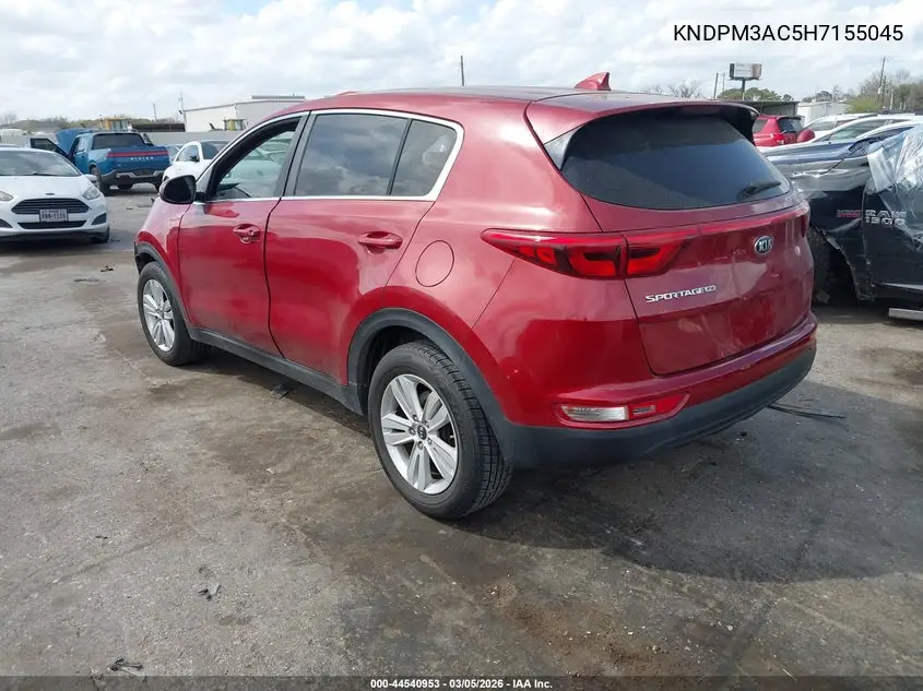 KNDPM3AC5H7155045 2017 Kia Sportage Lx