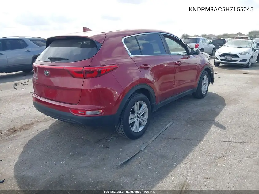 KNDPM3AC5H7155045 2017 Kia Sportage Lx