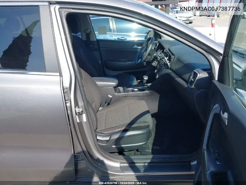 KNDPM3AC0J7387736 2018 Kia Sportage Lx