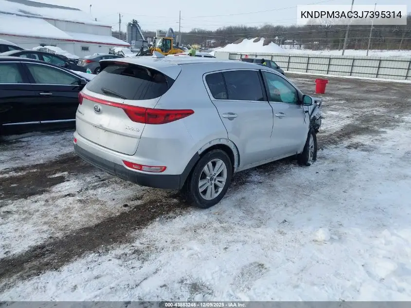 KNDPM3AC3J7395314 2018 Kia Sportage Lx