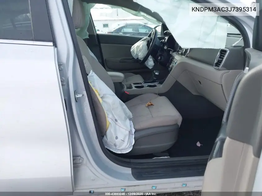 KNDPM3AC3J7395314 2018 Kia Sportage Lx