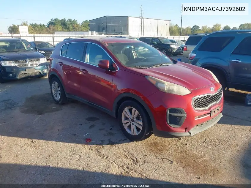 KNDPM3AC4J7392602 2018 Kia Sportage Lx