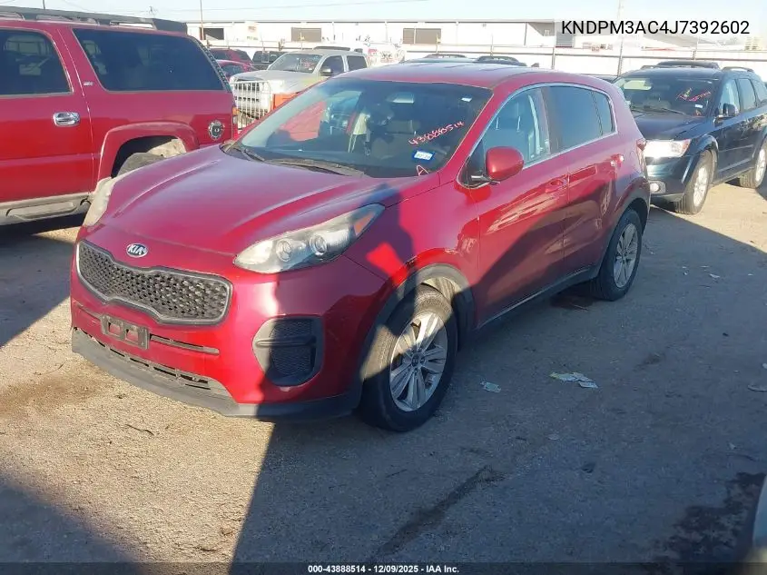 KNDPM3AC4J7392602 2018 Kia Sportage Lx