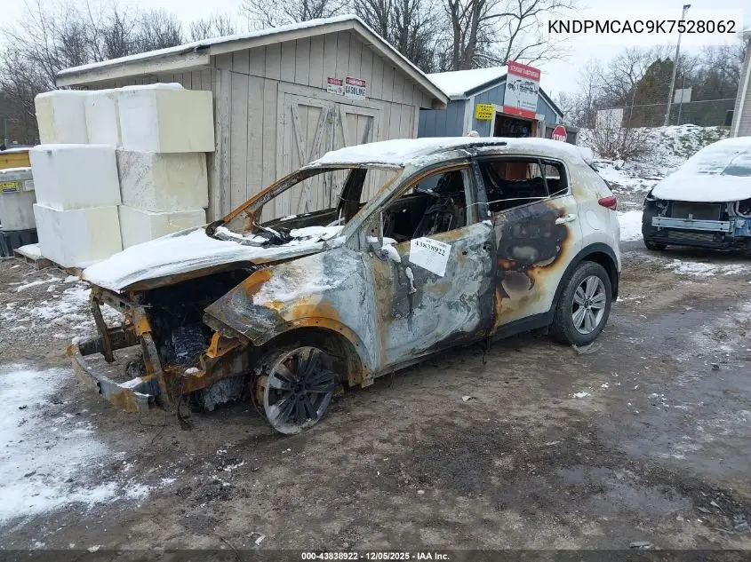 KNDPMCAC9K7528062 2019 Kia Sportage Lx