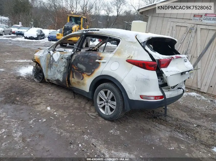KNDPMCAC9K7528062 2019 Kia Sportage Lx
