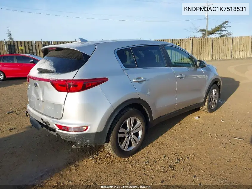 KNDPM3AC1K7518531 2019 Kia Sportage Lx