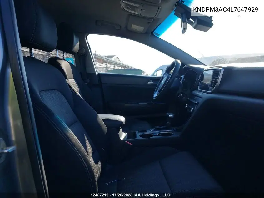 KNDPM3AC4L7647929 2020 Kia Sportage