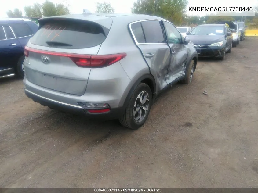 2020 Kia Sportage Lx VIN: KNDPMCAC5L7730446 Lot: 40337114