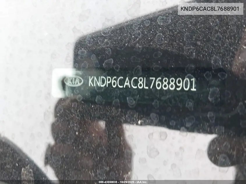 KNDP6CAC8L7688901 2020 Kia Sportage S