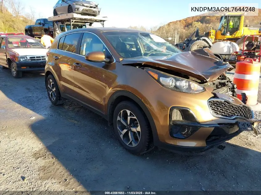 KNDPM3AC9L7644248 2020 Kia Sportage Lx